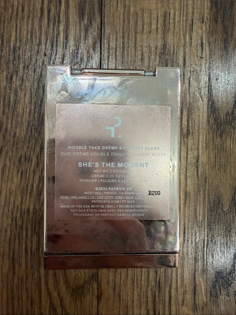 Patrick Ta She's the Moment Double Take Crème & Powder Blush Duo